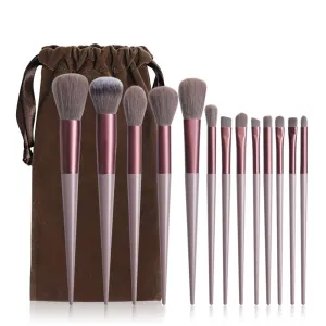 13 Pcs Makeup Brushes Set Eye Shadow Foundation Women Cosmetic Brush Eyeshadow Blush Beauty Soft Make Up Tools
