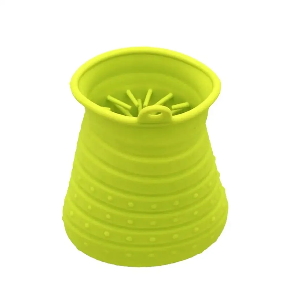 2 in 1 Portable Soft Silicone Paw Effectively Cleaner Shower Brush for Dogs and Cats