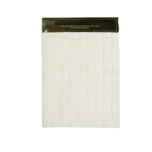 2000GSM Soft & Absorbent 100% Cotton Bath Mat | 50 x 80cm | Ivory
