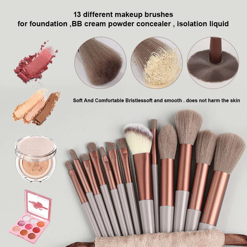 8-13PCS Makeup Brushes Set Soft Fluffy for Beauty cosmetics
