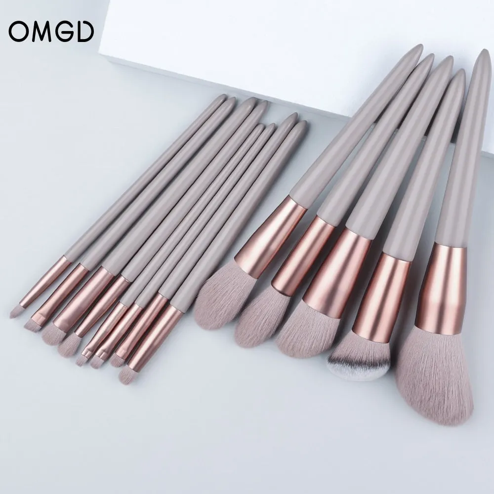 8-13PCS Makeup Brushes Set Soft Fluffy for Beauty cosmetics