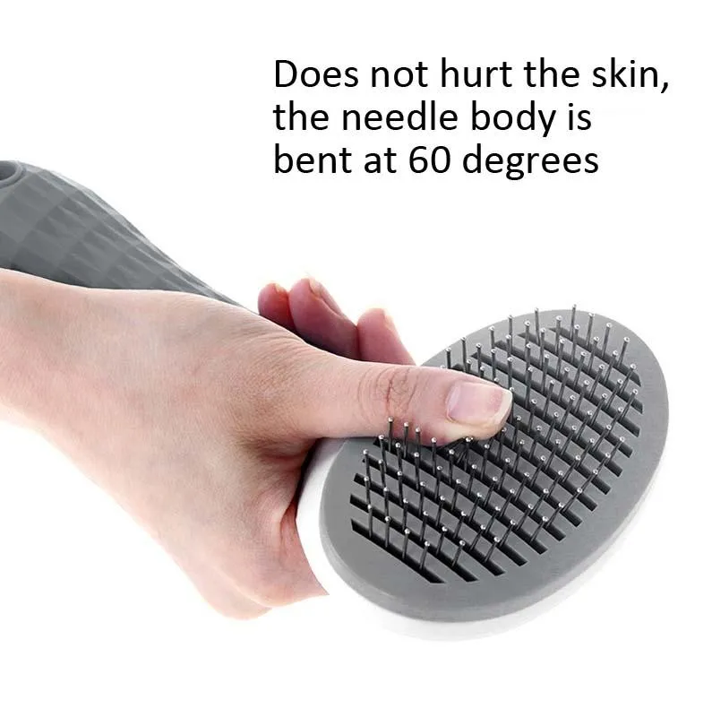 Automatic Stainless Steel Pet Hair Removal Comb