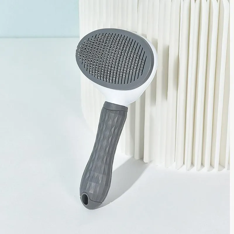 Automatic Stainless Steel Pet Hair Removal Comb
