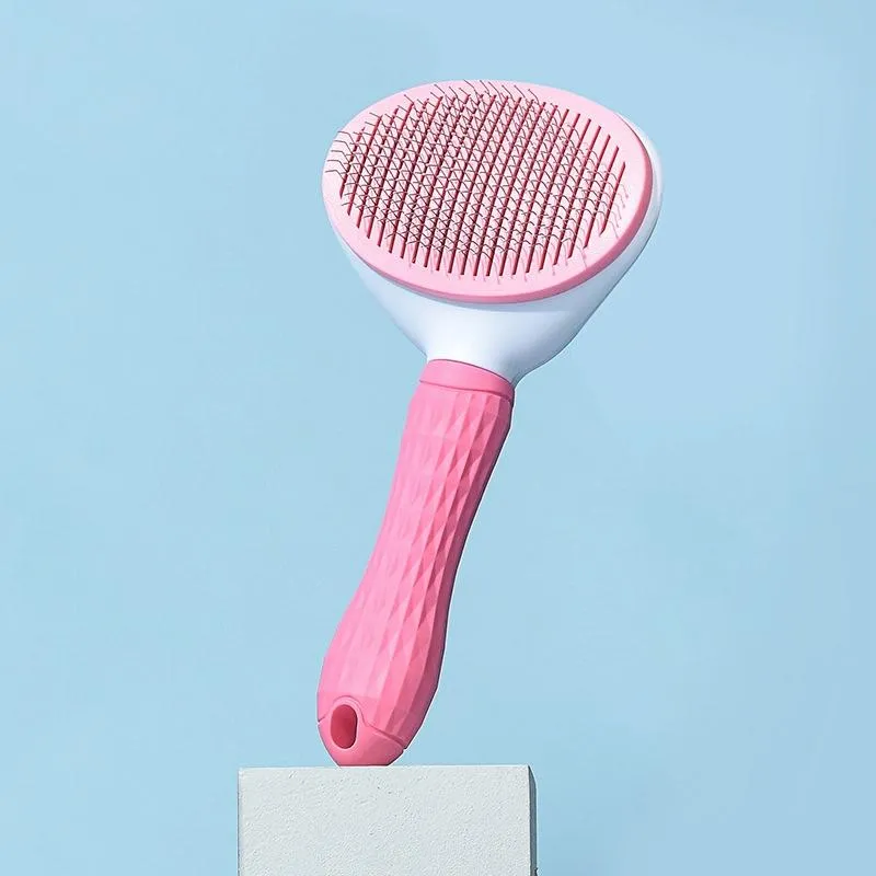 Automatic Stainless Steel Pet Hair Removal Comb