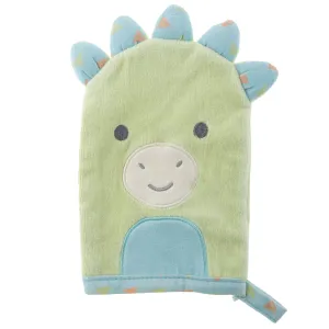 Baby Bath Mitt - Dinosaur
