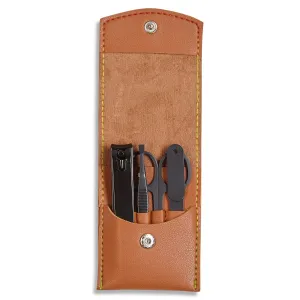 Burrows & Hare Manicure Set - Tan