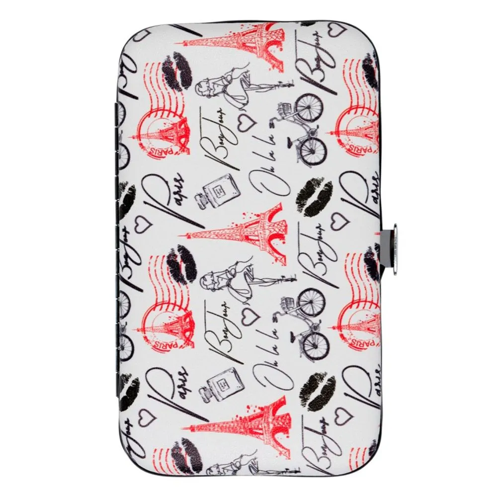 Cala Manicure Set W/Travel Case (Parrisian Postcard)