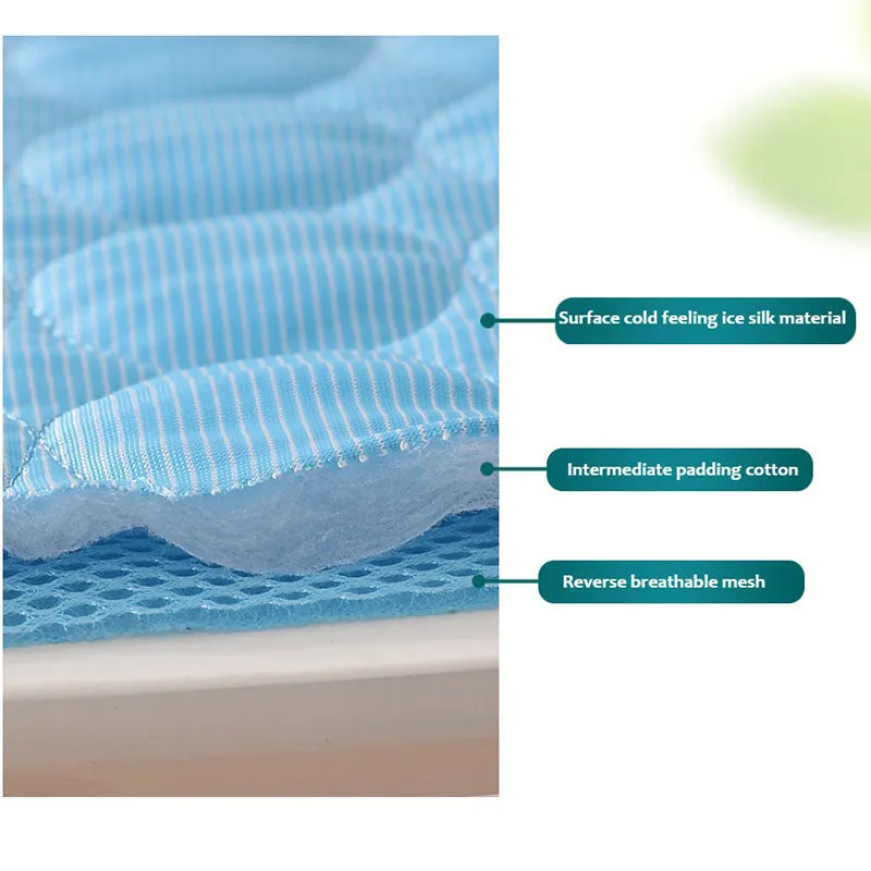 Dog Cooling Mat Summer Pad Mat For Dogs  Breathable Blanket  Ice Pads Washable Sofa Breathable Pet Dog Bed Pet Mat