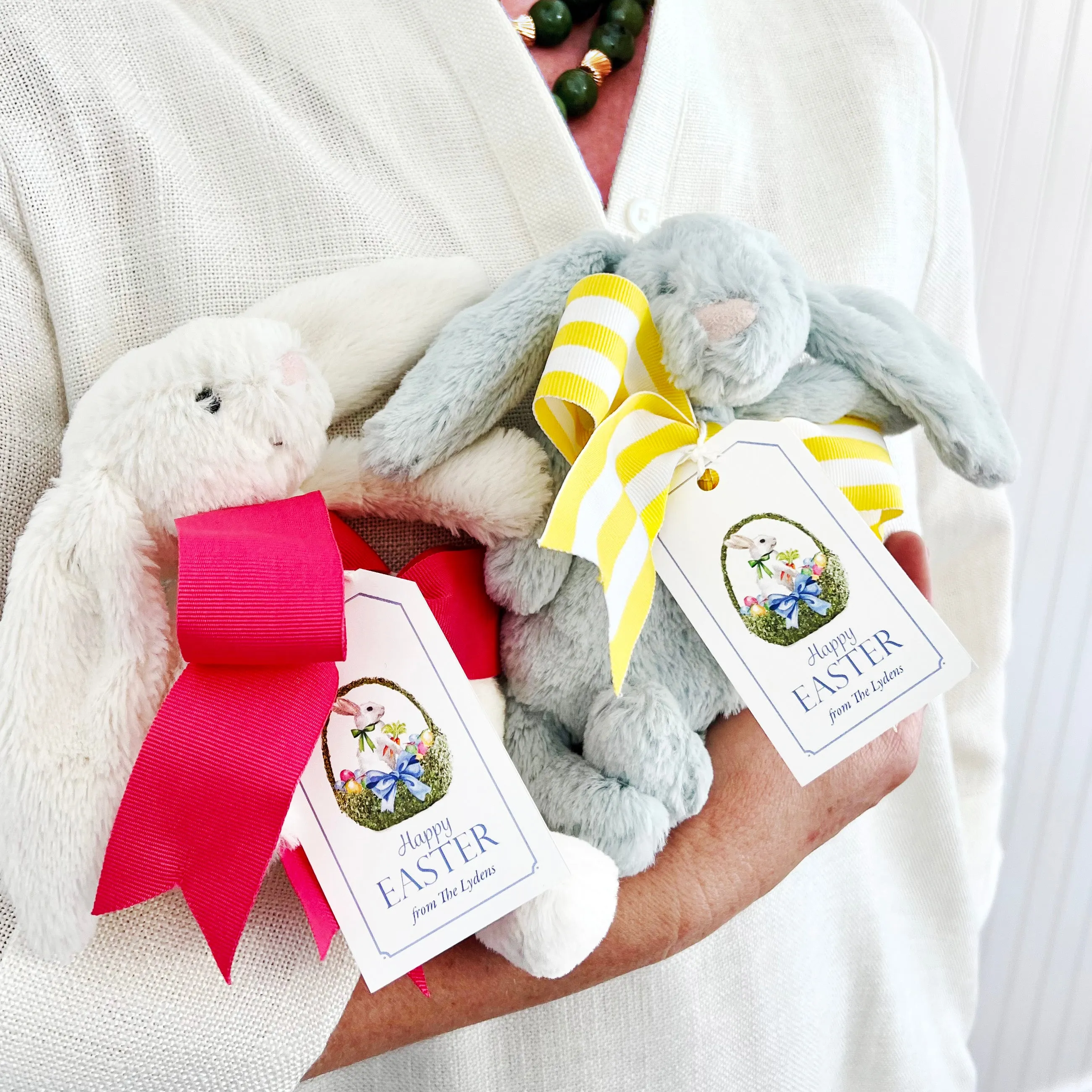 Easter Basket Personalized Gift Tags