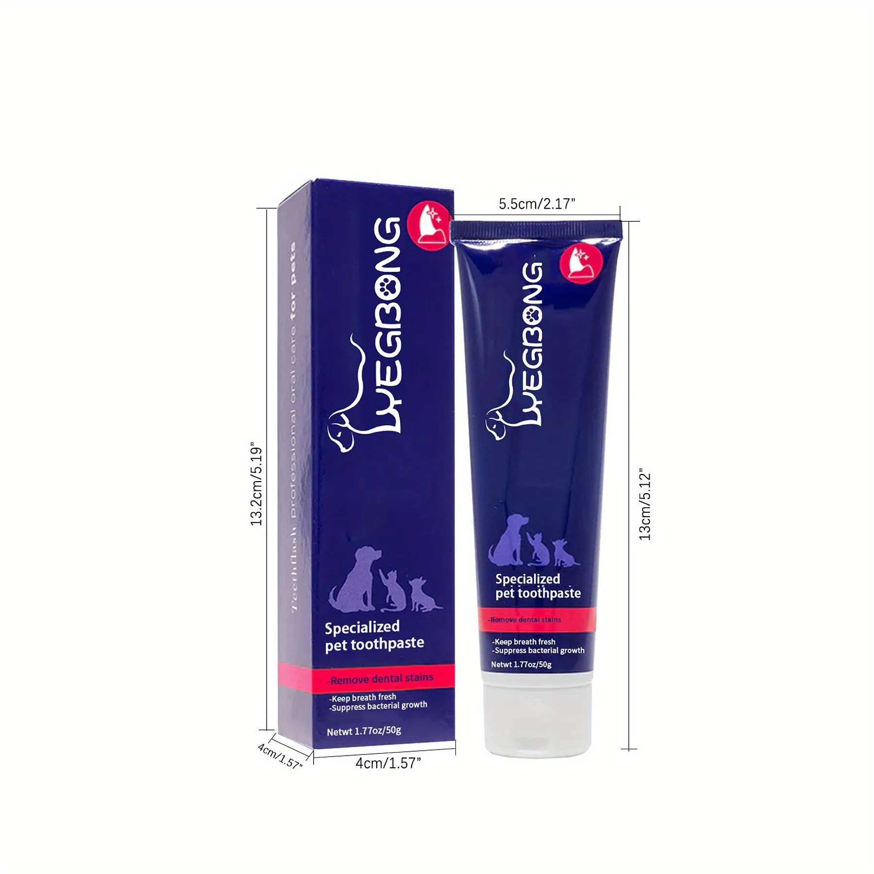 Fresh Breath Pet Toothpaste Dental Care for Clean Mouths