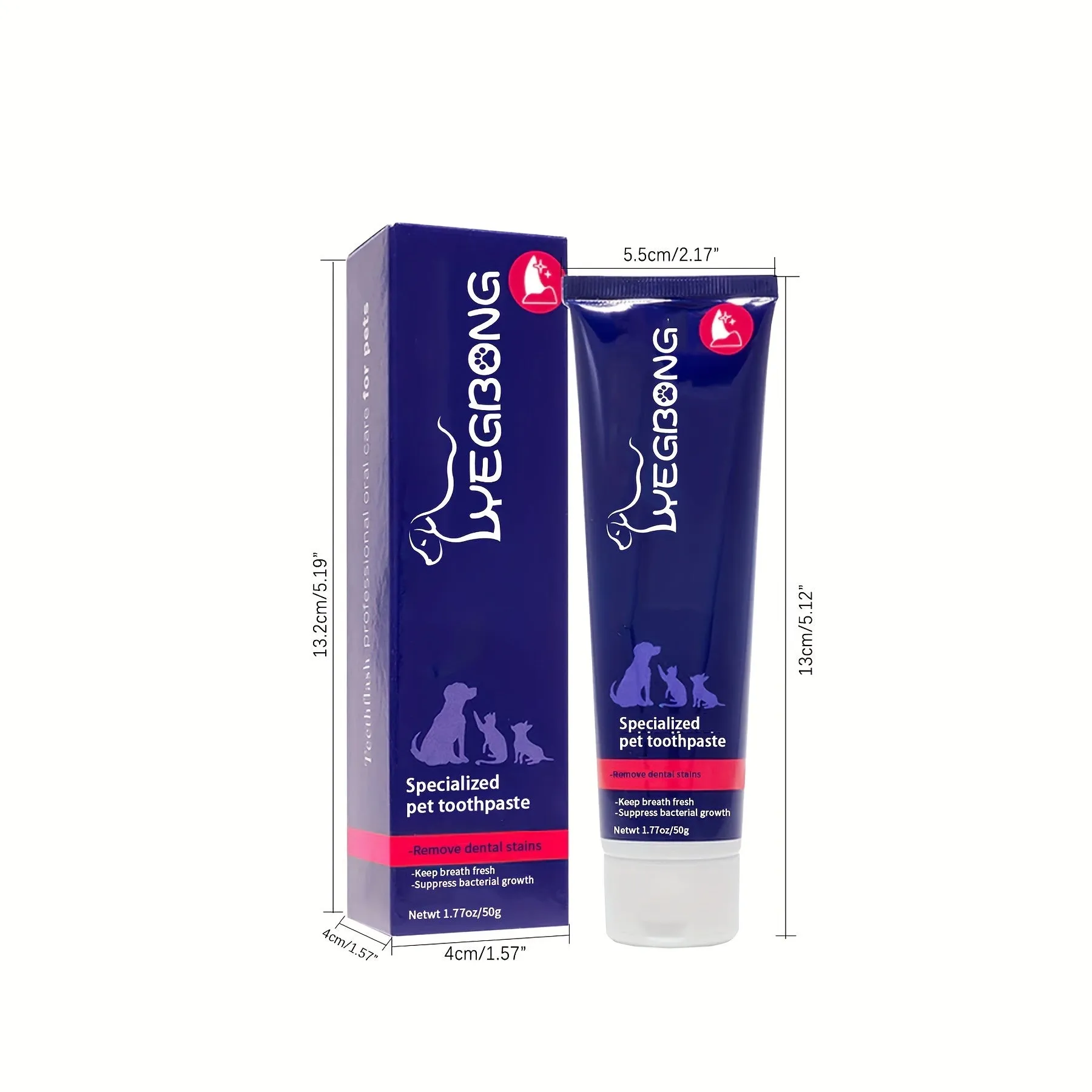 Fresh Breath Pet Toothpaste Dental Care for Clean Mouths