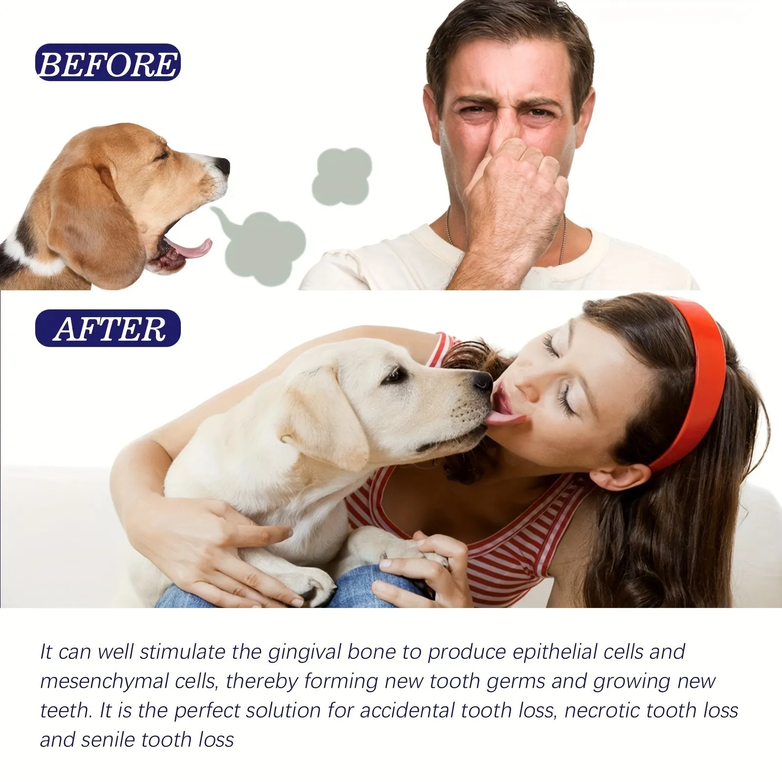 Fresh Breath Pet Toothpaste Dental Care for Clean Mouths