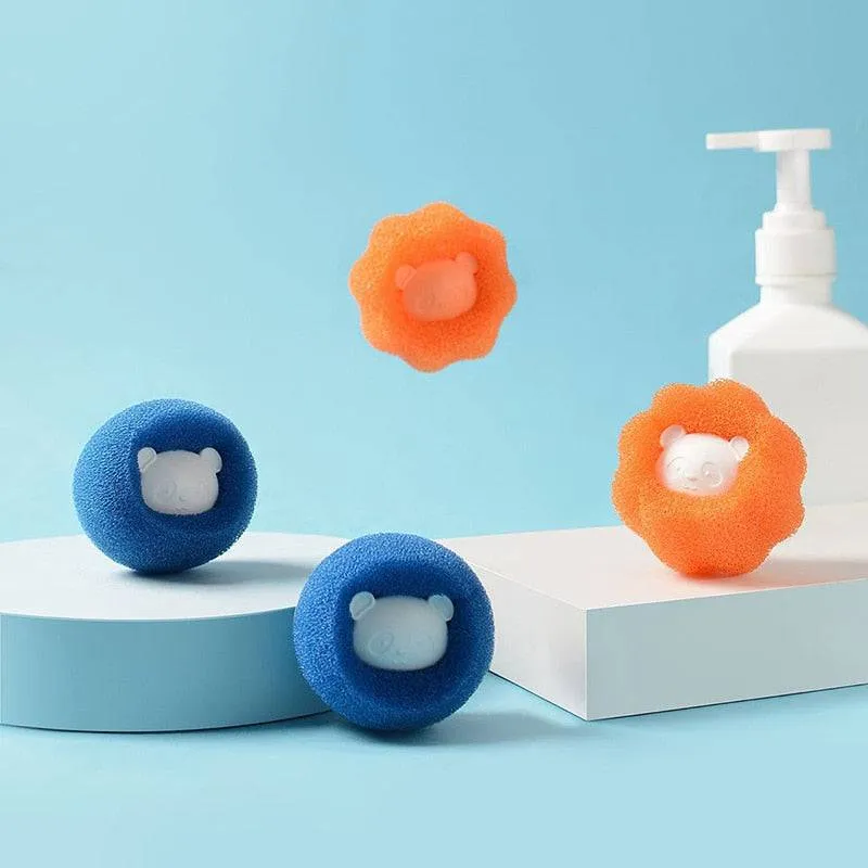 Laundry Ball Kit Hair Remover Pet Clothes Cleaning