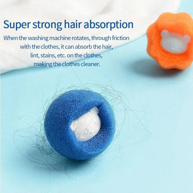 Laundry Ball Kit Hair Remover Pet Clothes Cleaning