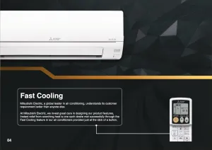 Mitsubishi Electric MSY-MUY-JS18VF-DA1 1.5 Ton 3 Star Inverter Split Ac  - White