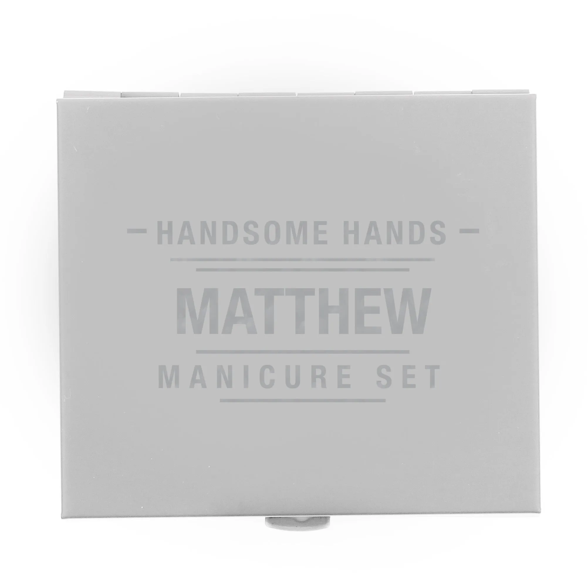 Personalised Handsome Hands Manicure Set