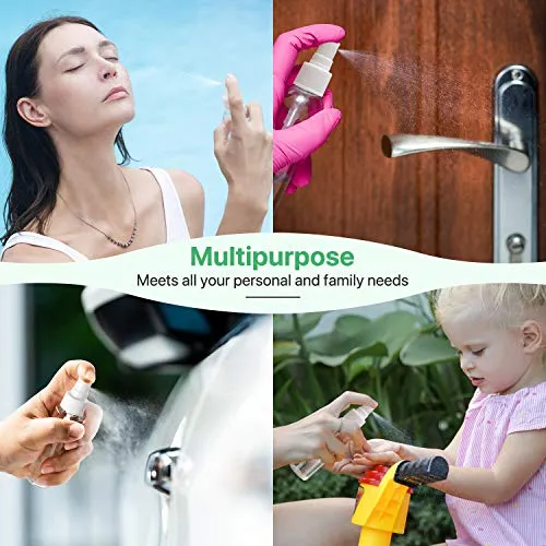 Small Plastic Spray Bottles ULG Empty Fine Mist Spray Bottles