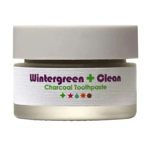 Wintergreen Clean Activated Charcoal Toothpaste