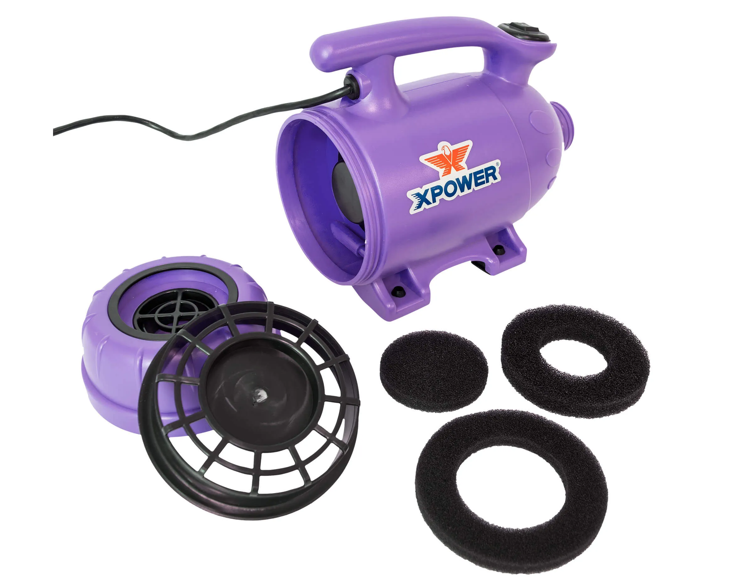 XPOWER B-2 2-in-1 Pet Force Hair Dryer and Vacuum