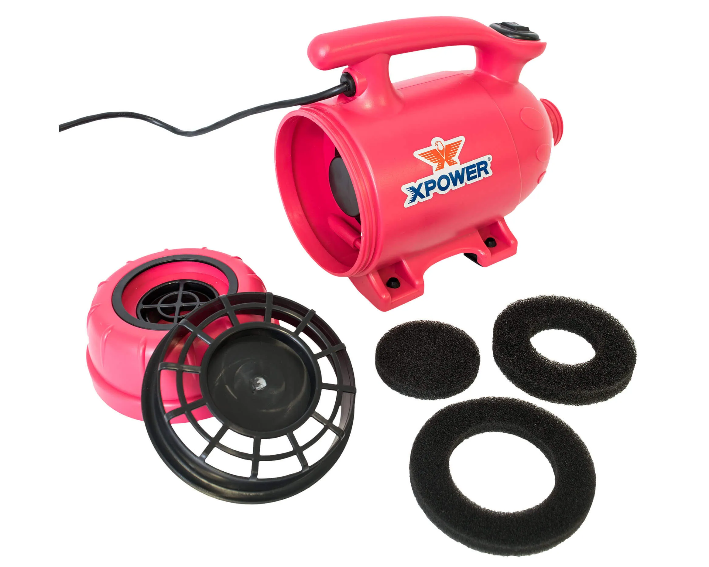 XPOWER B-2 2-in-1 Pet Force Hair Dryer and Vacuum